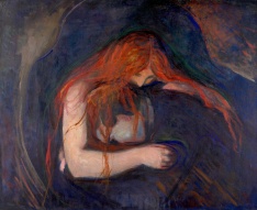 Vampire by Edvard Munch
